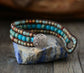 Jasper Stone Wrap Bracelet