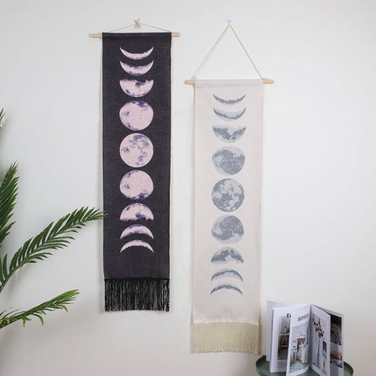 Moon Phase Wall Hanging Tapestry - SoulShyne Products
