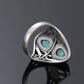 Turquoise Silver Ring - SoulShyne Products