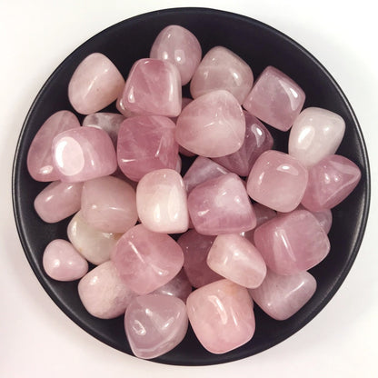 Rose Quartz Tumbled Crystals 100g