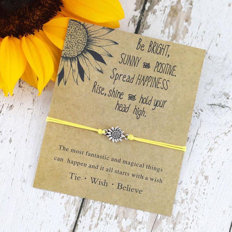 Sunflower Wish Bracelet - SoulShyne Products