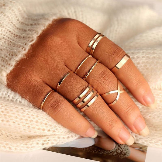 Geometric Ring Set - SoulShyne Products
