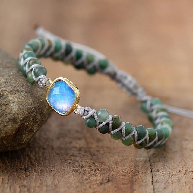 Opalite Natural Stone Bracelets - SoulShyne Products