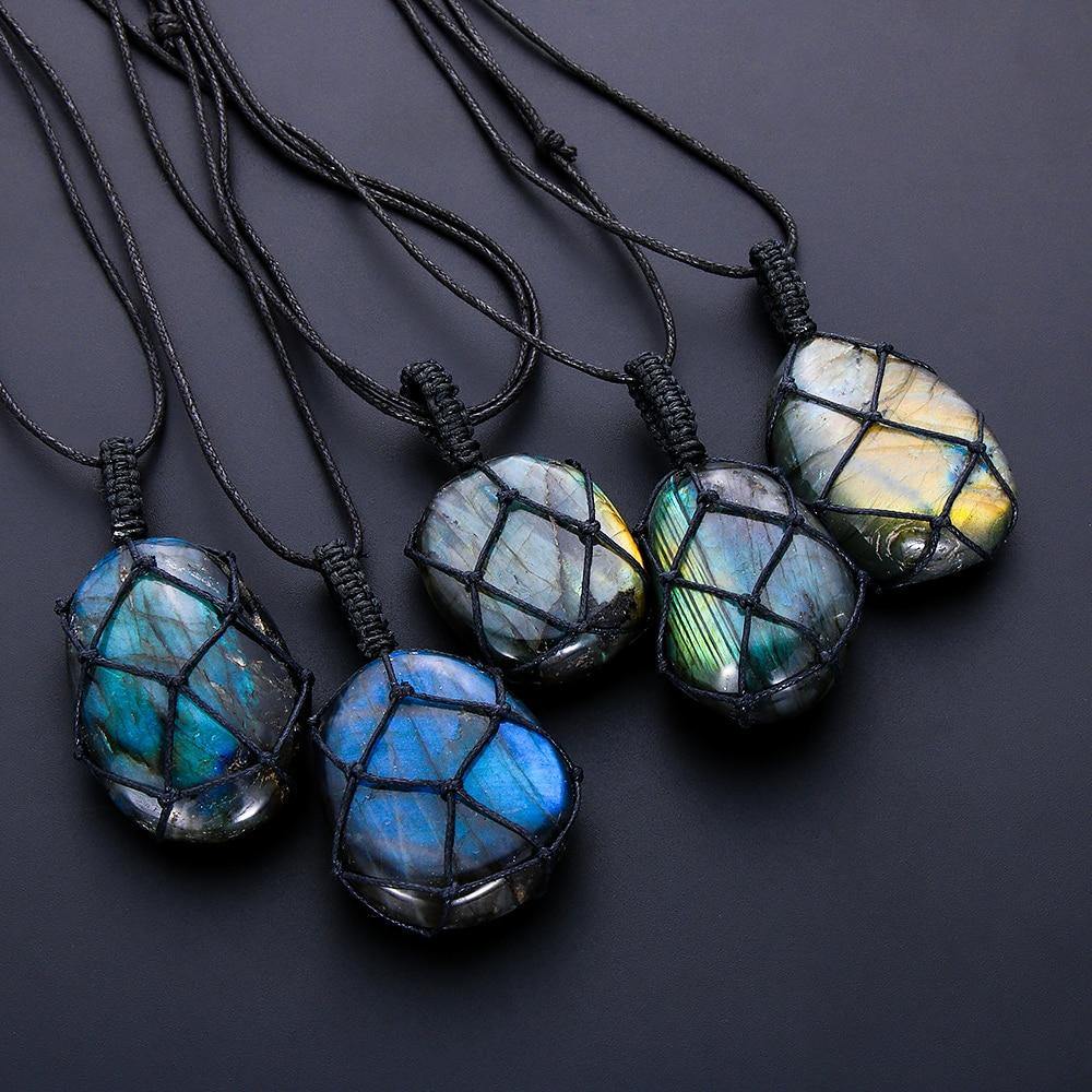 BOGO ♡ Dragons Heart Labradorite Necklace - SoulShyne Products