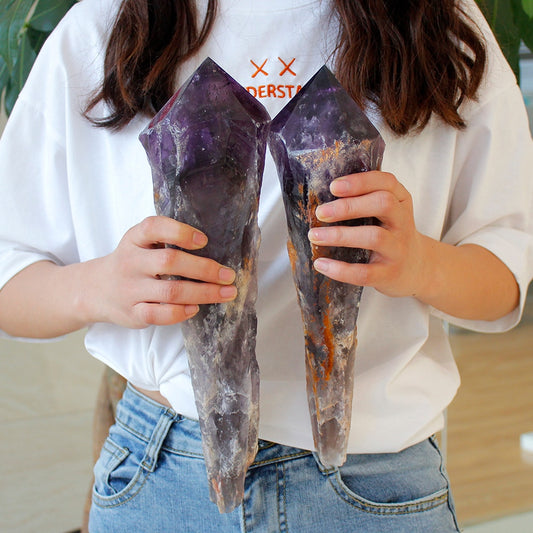 Large Amethyst Crystal Wand