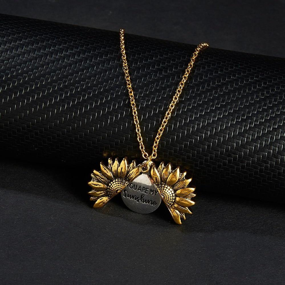 Sunflower Pendant Necklace - SoulShyne Products