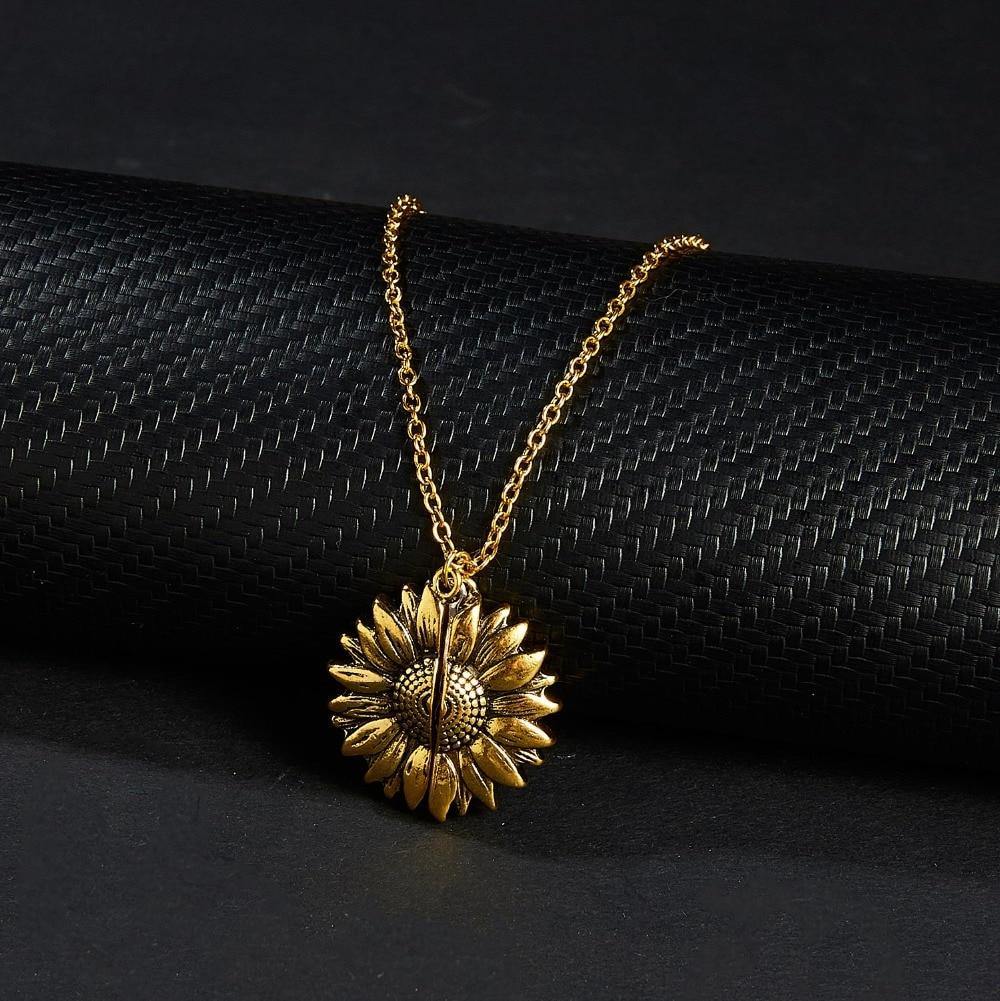 Sunflower Pendant Necklace - SoulShyne Products