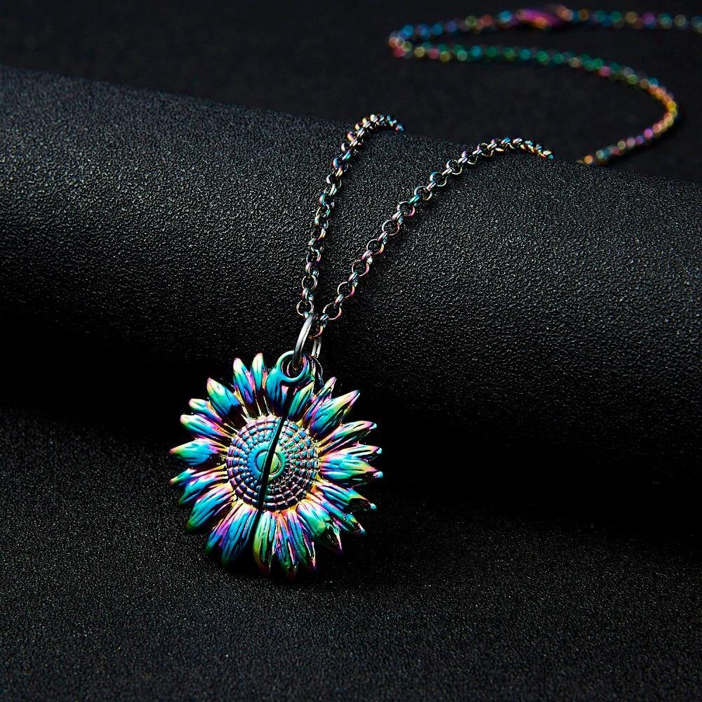 Sunflower Pendant Necklace - SoulShyne Products