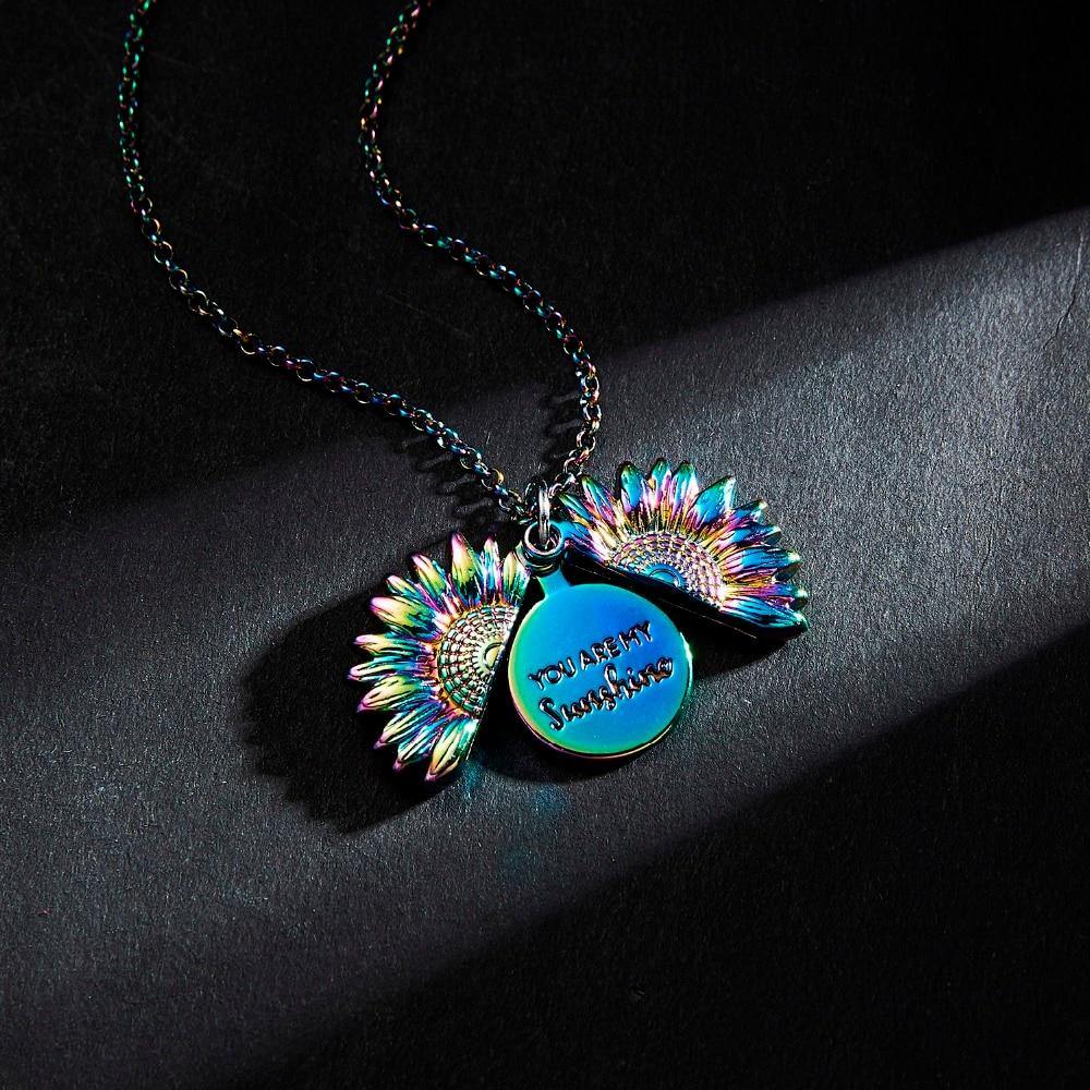 Sunflower Pendant Necklace - SoulShyne Products