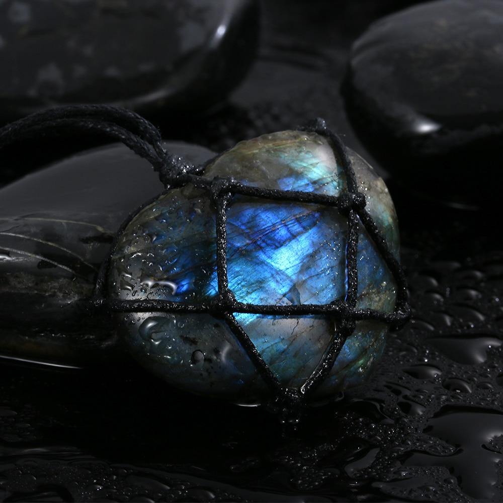 BOGO ♡ Dragons Heart Labradorite Necklace - SoulShyne Products