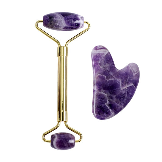 Amethyst Crystal Face Massage Roller