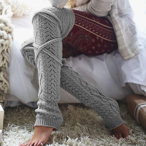 Knit Thigh High Leg Warmers - SoulShyne Products