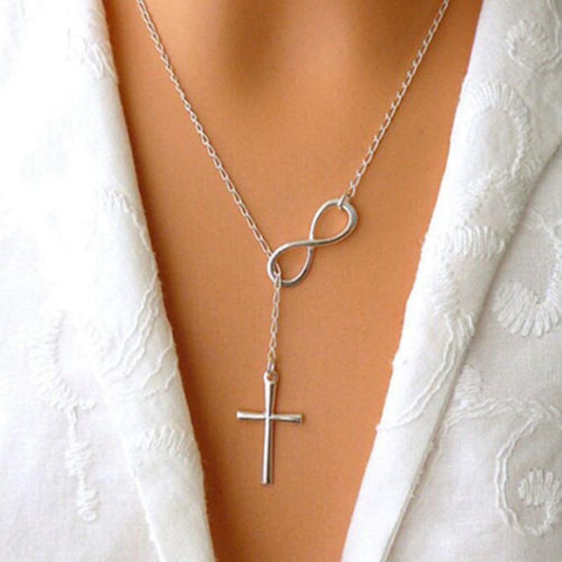 Infinity Cross Necklace - SoulShyne Products