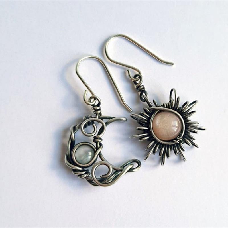 Sun & Moon Earrings - SoulShyne Products