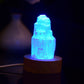 Mini Selenite Crystal Tower Lamp