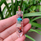 Chakra Wrapped Crystal Pendant