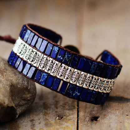 Turquoise Beaded Wrap Bracelet