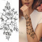 Floral Temporary Tattoos
