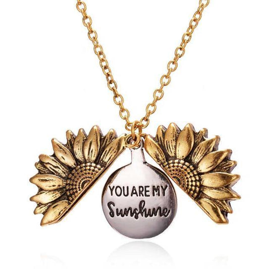 Sunflower Pendant Necklace - SoulShyne Products