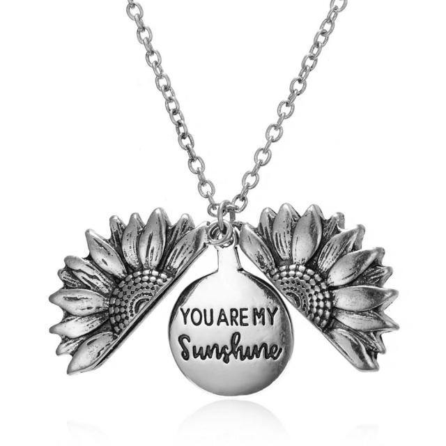 Sunflower Pendant Necklace - SoulShyne Products