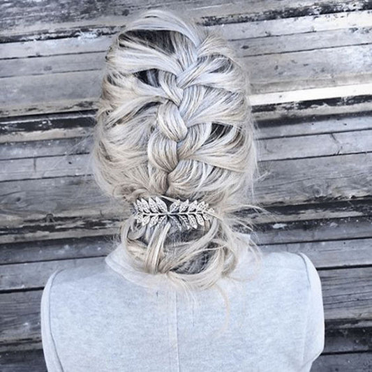 Boho Leaf Hair Comb