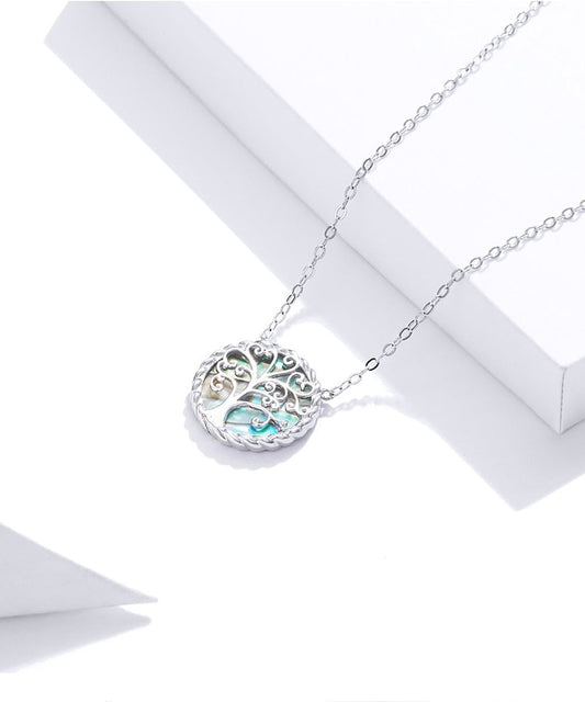 Tree of Life Silver Necklace