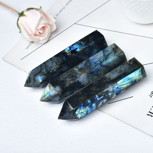 Labradorite Crystal Obelisk