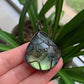 Labradorite Crystal Wire Wrapped Necklace