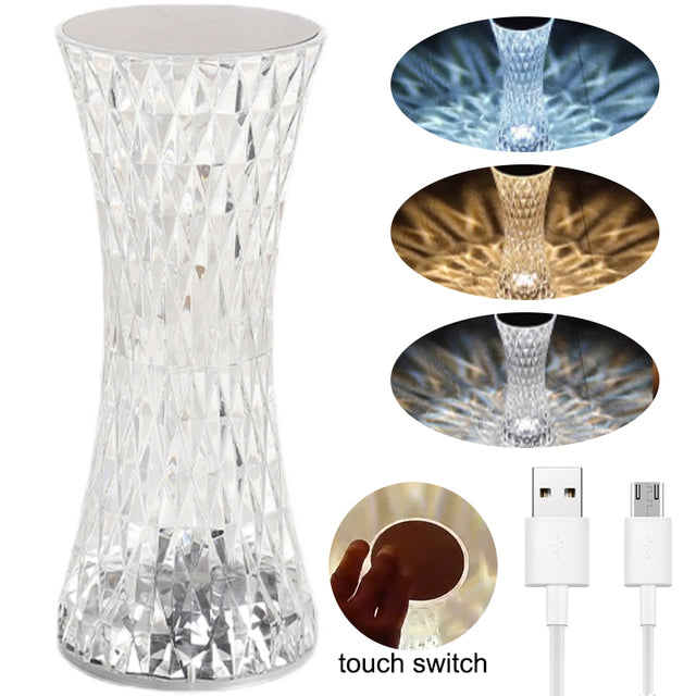 Shining Diamond Crystal Table Lamp