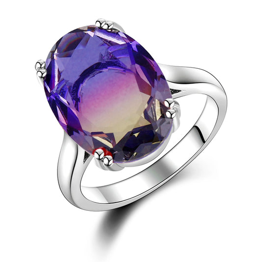 Ombre Oval Ring