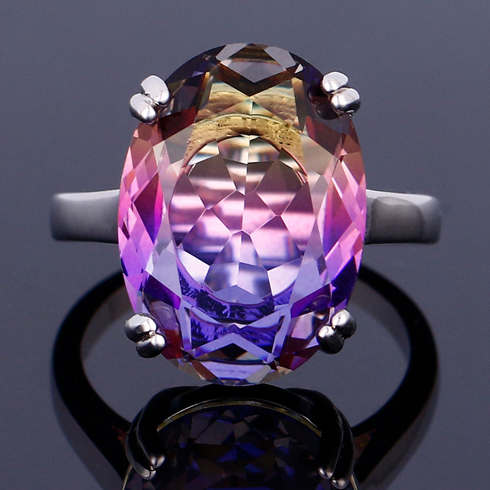 Ombre Oval Ring