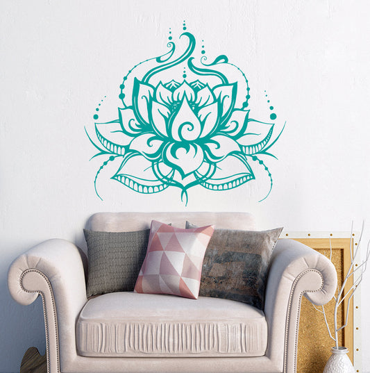 Lotus Flower Wall Decal