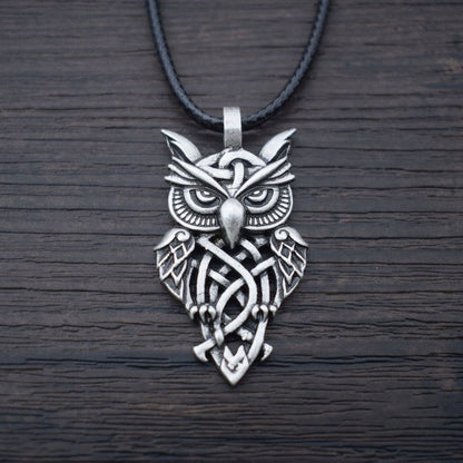 Celtic Owl Necklace