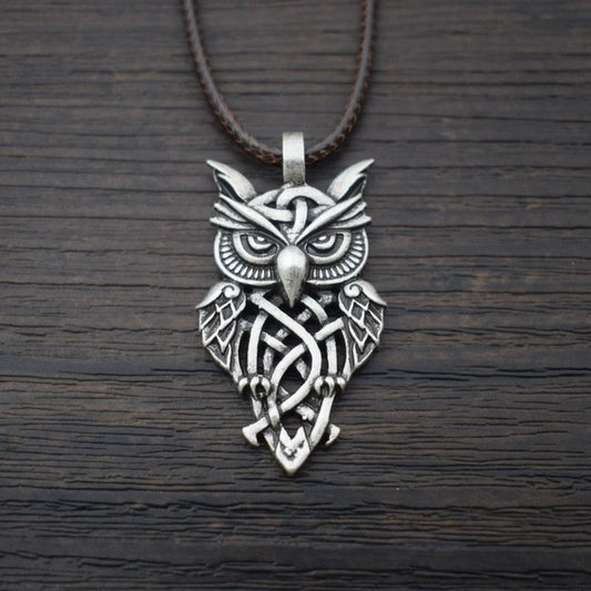 Celtic Owl Necklace