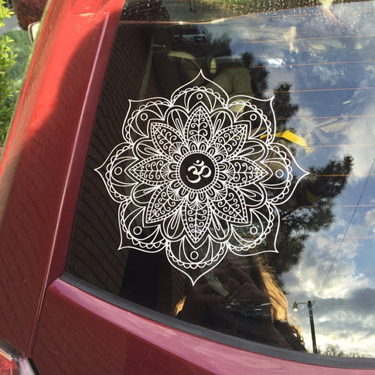 OM Mandala Car Decal