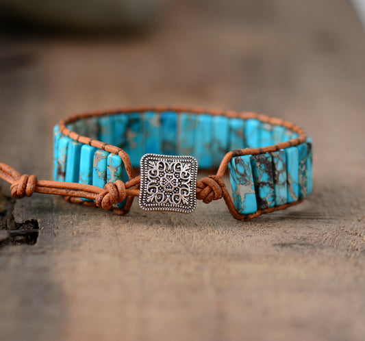 Turquoise Wrap Bracelet