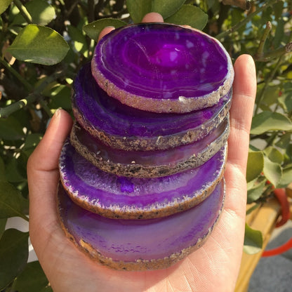 Purple Agate Slice