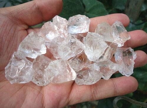 Clear Quartz Raw Crystals- 100g Bag