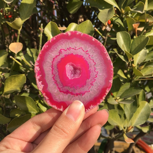 Red Agate Slice