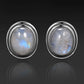 Moonstone 925 Sterling Silver Earrings