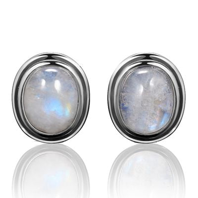 Moonstone 925 Sterling Silver Earrings