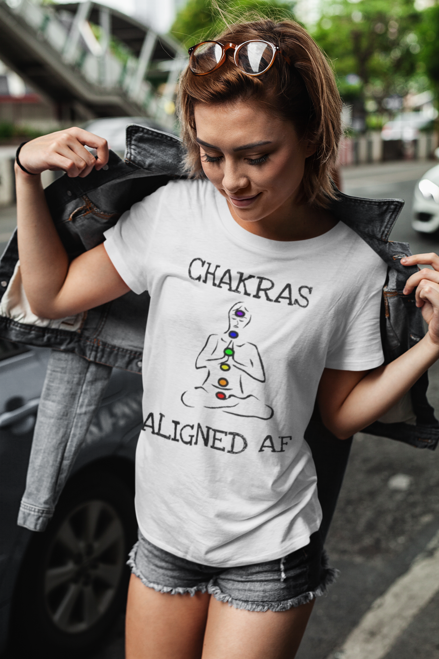 Chakras Aligned AF- Unisex T-Shirt - SoulShyne Products