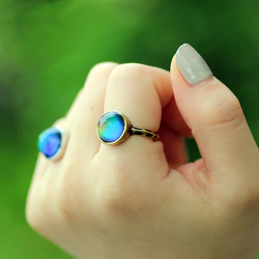 Antique Bronze Color Changing Mood Ring - SoulShyne Products