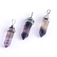Rainbow Fluorite Crystal Necklace