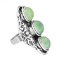 Vintage Stone Trio Adjustable Ring - SoulShyne Products