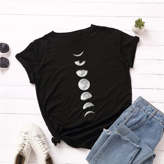 Moon Phase Unisex T-Shirt - SoulShyne Products